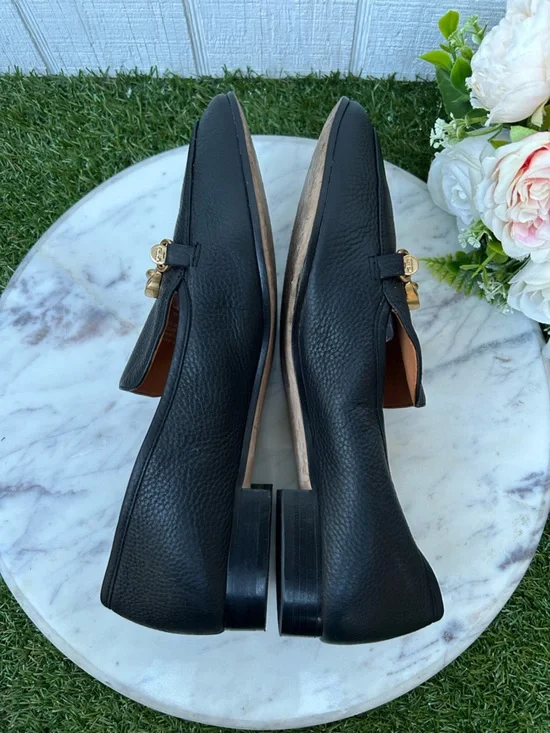 Tory Burch Jessa Horsebit Flat black 
Loafers women size 9.5 gently used - Picture 13 of 16